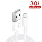 Caricabatteria auto USB doppia porta QC3.0 con cavo Type-C 1m
