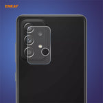 Hat-Prince ENKAY 0.2mm 9H 2.15D Proteggi pellicola in vetro temperato per fotocamera posteriore con bordo arrotondato, For Redmi K40 / K40 Pro / K40 Pro+, For Xiaomi Poco F3, For Redmi Note 10 Pro / Note 10 Pro Max, For Samsung Galaxy A52 / A72 (4G/5G)...