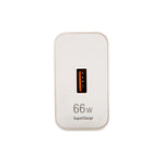 Caricabatterie da viaggio USB 66W con cavo Tipo C