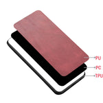 Per ZTE nubia Red Magic 6/Red Magic 6 Pro antiurto cucito mucca modello pelle PC + PU + custodia in TPU, For ZTE nubia Red Magic 6/Red Magic 6 Pro