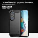 Custodia morbida TPU fibra carbonio per Samsung Galaxy S21 FE