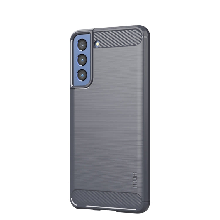 Custodia morbida TPU fibra carbonio per Samsung Galaxy S21 FE