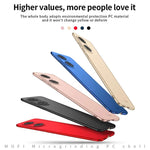 Custodia rigida ultrasottile MOFI Frosted PC, For Huawei P50, For Huawei P50 Pro, For Xiaomi Redmi K40 Gaming