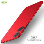 Custodia rigida ultrasottile MOFI Frosted PC, For Huawei P50, For Huawei P50 Pro, For Xiaomi Redmi K40 Gaming
