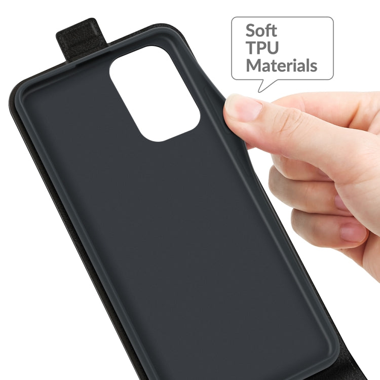 Per Xiaomi Redmi Note 10S R64 Texture Custodia protettiva in pelle a vibrazione verticale singola con slot per schede e cornice per foto, For Xiaomi Redmi Note 10S