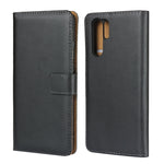 Fondina flip orizzontale in pelle per Huawei P30 Pro con chiusura magnetica e staffa e slot per schede e portafoglio, For Huawei P30 Pro