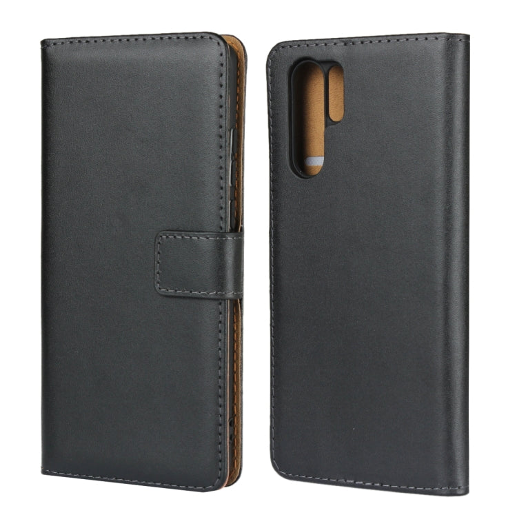 Fondina flip orizzontale in pelle per Huawei P30 Pro con chiusura magnetica e staffa e slot per schede e portafoglio, For Huawei P30 Pro