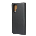 Fondina flip orizzontale in pelle per Huawei P30 Pro con chiusura magnetica e staffa e slot per schede e portafoglio, For Huawei P30 Pro