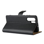 Fondina flip orizzontale in pelle per Huawei P30 Pro con chiusura magnetica e staffa e slot per schede e portafoglio, For Huawei P30 Pro
