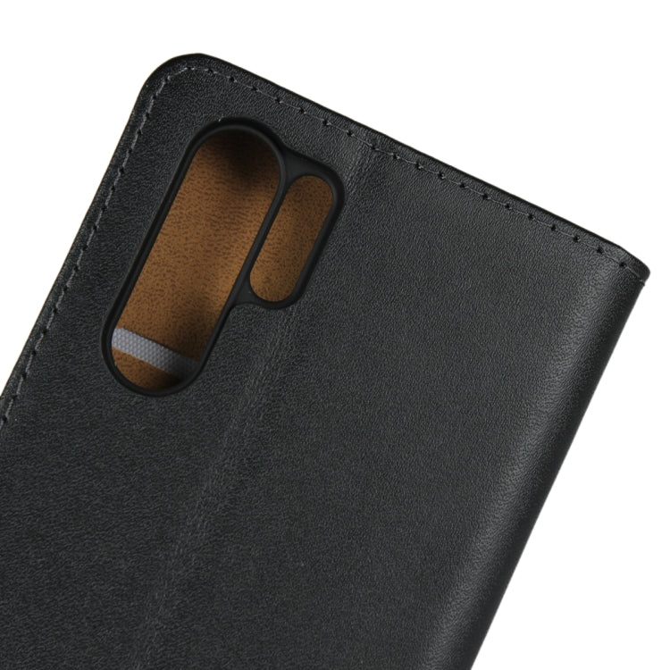 Fondina flip orizzontale in pelle per Huawei P30 Pro con chiusura magnetica e staffa e slot per schede e portafoglio, For Huawei P30 Pro