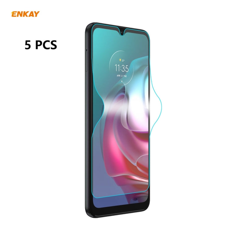 5 PZ ENKAY Hat-Prince Full Glue Proteggi schermo a copertura totale Pellicola idrogel antideflagrante, For Motorola Moto G30 / G20 / G10(5pcs), For Xiaomi Mi 11X / 11X Pro / 11i(5pcs), For Xiaomi Redmi K40 Gaming(5pcs), For Xiaomi Mi 11 Ultra(5pcs)    ...