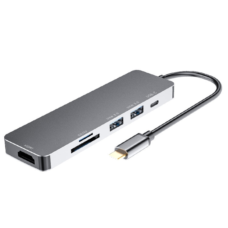 Hub multifunzione 6 in 1 USB C con HDMI e USB 3.0