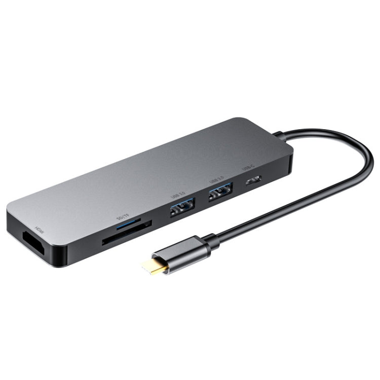 Hub multifunzione 6 in 1 USB C con HDMI e USB 3.0