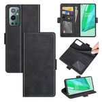 Per OnePlus 9 Pro Custodia in pelle a vibrazione orizzontale con fibbia magnetica a doppio lato con supporto, slot per schede e portafoglio, For OnePlus 9 Pro