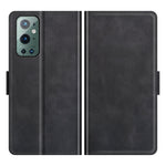 Per OnePlus 9 Pro Custodia in pelle a vibrazione orizzontale con fibbia magnetica a doppio lato con supporto, slot per schede e portafoglio, For OnePlus 9 Pro