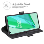 Per OnePlus 9 Pro Custodia in pelle a vibrazione orizzontale con fibbia magnetica a doppio lato con supporto, slot per schede e portafoglio, For OnePlus 9 Pro