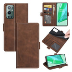 Per OnePlus 9 Pro Custodia in pelle a vibrazione orizzontale con fibbia magnetica a doppio lato con supporto, slot per schede e portafoglio, For OnePlus 9 Pro