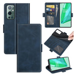Per OnePlus 9 Pro Custodia in pelle a vibrazione orizzontale con fibbia magnetica a doppio lato con supporto, slot per schede e portafoglio, For OnePlus 9 Pro