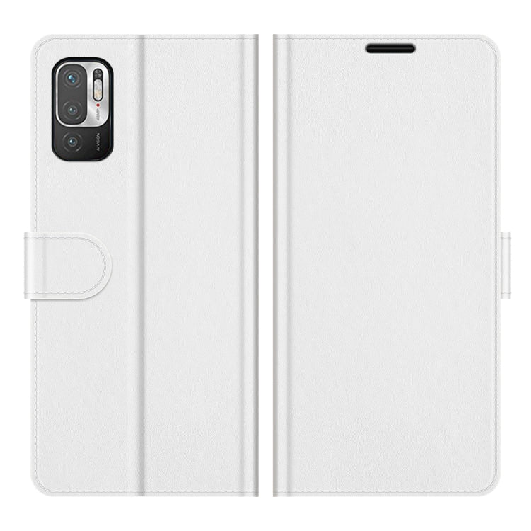 Per Xiaomi Redmi Note 10 5G R64 Texture Custodia protettiva a vibrazione orizzontale singola con supporto e slot per schede e portafogli e cornice per foto, For Xiaomi Redmi Note 10 5G
