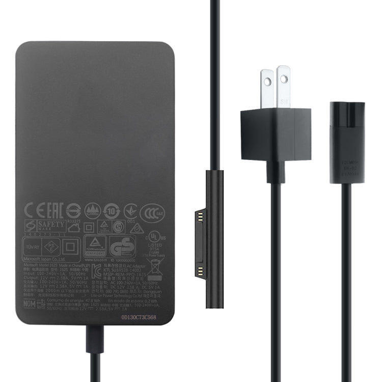 Caricabatterie 36W 12V 2,58A per Microsoft Surface Pro 3/4