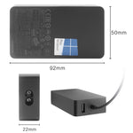 Caricabatterie 36W 12V 2,58A per Microsoft Surface Pro 3/4