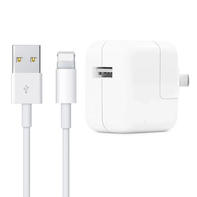 Caricatore USB 12W con cavo dati per iPhone iPad iPod