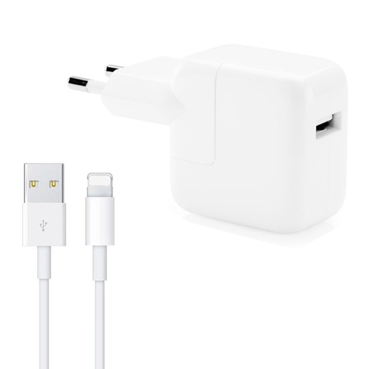 Caricatore USB 12W con cavo per iPhone e iPad