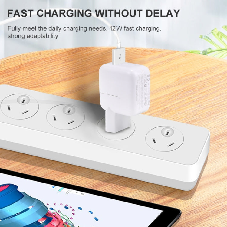 Caricatore USB 12W con cavo per iPhone e iPad