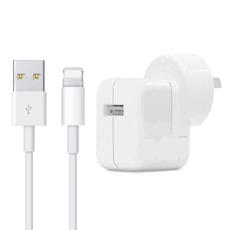 Caricatore USB 12W con cavo per iPhone e iPad