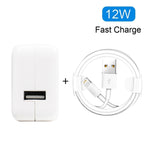 Caricatore USB 12W con cavo per iPhone e iPad