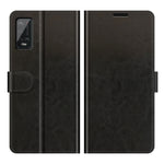 Per Wiko Power U20 R64 Texture Custodia protettiva a vibrazione orizzontale singola con supporto e slot per schede e portafoglio e cornice per foto, For Wiko Power U20