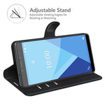 Per Wiko Y51 Litchi Texture Custodia protettiva a vibrazione orizzontale con supporto e slot per schede e portafoglio, For Wiko Y51