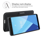 Per Wiko Y51 Litchi Texture Custodia protettiva a vibrazione orizzontale con supporto e slot per schede e portafoglio, For Wiko Y51
