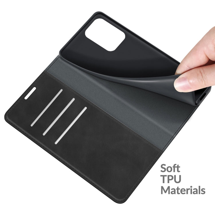 Per Xiaomi Redmi Note 10 4G / Note 10S Custodia in pelle con ventosa magnetica per affari retro-pelle con supporto e slot per schede e portafoglio, For Xiaomi Redmi Note 10S, For Xiaomi Redmi Note 10 4G