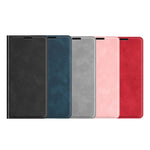 Per Xiaomi Redmi Note 10 4G / Note 10S Custodia in pelle con ventosa magnetica per affari retro-pelle con supporto e slot per schede e portafoglio, For Xiaomi Redmi Note 10S, For Xiaomi Redmi Note 10 4G