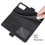 Per OPPO A54 5G / A93 5G / A74 5G Custodia in pelle a vibrazione orizzontale con fibbia magnetica a doppio lato con supporto e slot per schede e portafoglio, For OPPO A54 5G
