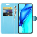 Per Huawei P50 Pro Litchi Texture Custodia protettiva a vibrazione orizzontale con supporto, slot per schede e portafoglio, For Huawei P50 Pro