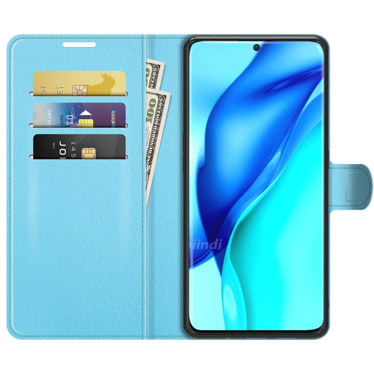Per Huawei P50 Pro Litchi Texture Custodia protettiva a vibrazione orizzontale con supporto, slot per schede e portafoglio, For Huawei P50 Pro