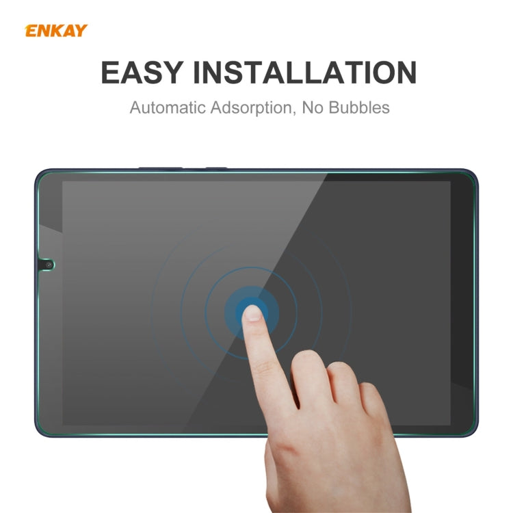 ENKAY Hat-Prince 0.33mm 9H Durezza superficiale 2.5D Pellicola protettiva in vetro temperato antideflagrante per Huawei MatePad T8 / Honor Tablet X7, 1 PCS, 2 PCS