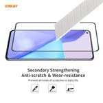 ENKAY Hat-Prince Protezione anticaduta per pellicola a schermo intero in vetro temperato con colla piena anti-caduta, For Nokia X10 / X20, For OnePlus 9, For OnePlus 9R