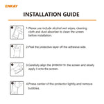 ENKAY Hat-Prince Protezione anticaduta per pellicola a schermo intero in vetro temperato con colla piena anti-caduta, For Nokia X10 / X20, For OnePlus 9, For OnePlus 9R