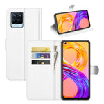 Per OPPO Realme 8/8 Pro 4G Litchi Texture Custodia protettiva a vibrazione orizzontale con supporto e slot per schede e portafoglio, For OPPO Realme 8
