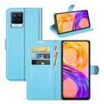 Per OPPO Realme 8/8 Pro 4G Litchi Texture Custodia protettiva a vibrazione orizzontale con supporto e slot per schede e portafoglio, For OPPO Realme 8