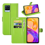 Per OPPO Realme 8/8 Pro 4G Litchi Texture Custodia protettiva a vibrazione orizzontale con supporto e slot per schede e portafoglio, For OPPO Realme 8