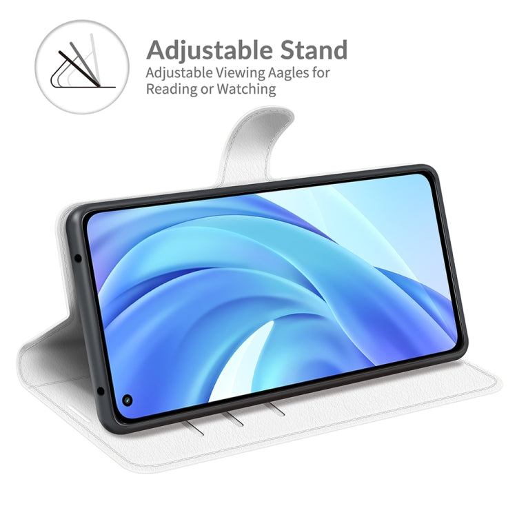Per Xiaomi Mi 11 Lite 4G / 5G Litchi Texture Custodia protettiva a vibrazione orizzontale con supporto e slot per schede e portafoglio, For Xiaomi Mi 11 Lite 4G / 5G