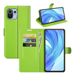 Per Xiaomi Mi 11 Lite 4G / 5G Litchi Texture Custodia protettiva a vibrazione orizzontale con supporto e slot per schede e portafoglio, For Xiaomi Mi 11 Lite 4G / 5G