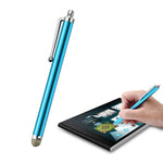 AT-19 penna in fibra d'argento punta stilo penna capacitiva tablet cellulare penna touch universale