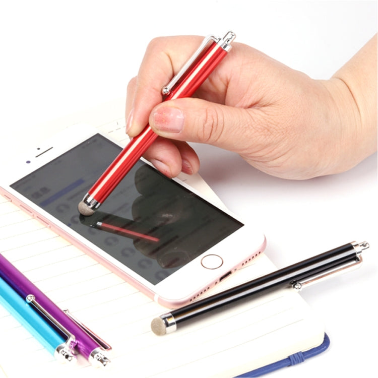 AT-19 penna in fibra d'argento punta stilo penna capacitiva tablet cellulare penna touch universale