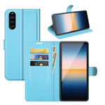 Per Sony Xperia 10 III Litchi Texture Custodia protettiva a vibrazione orizzontale con supporto, slot per schede e portafoglio, For Sony Xperia 10 III