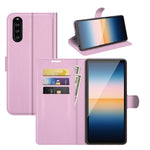 Per Sony Xperia 10 III Litchi Texture Custodia protettiva a vibrazione orizzontale con supporto, slot per schede e portafoglio, For Sony Xperia 10 III